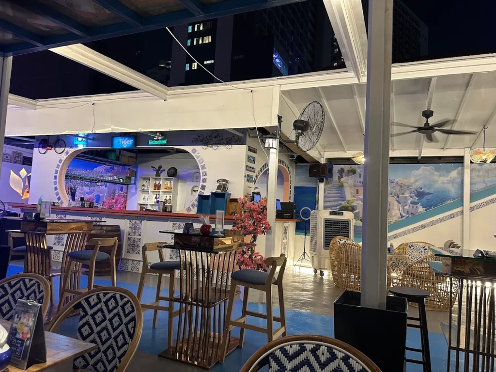 changkat bukit bintang why santorini rooftop bar is an ideal place